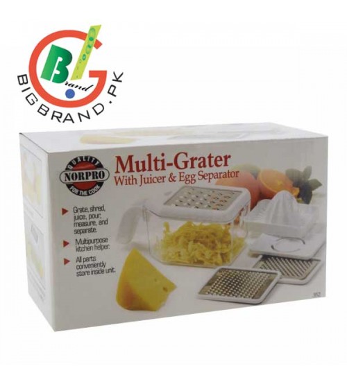 Multi Grater Set With Juicer And Egg Seperation 